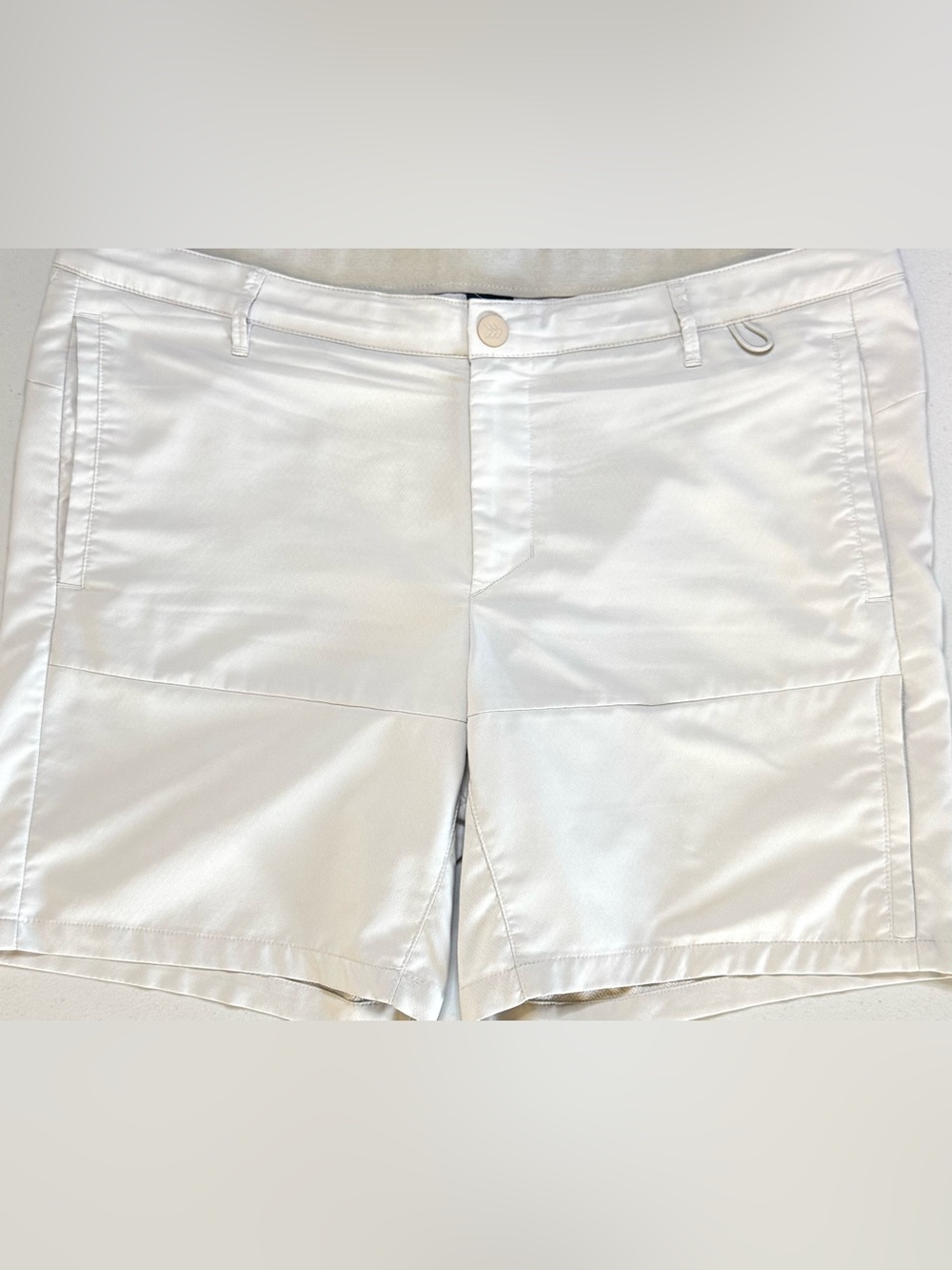 All In Motion White Golf Shorts Size 40 Performance Stretch Athletic Bermuda